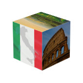 Italiaanse foto's van vakantiereizen kubus (Achter hoekig)