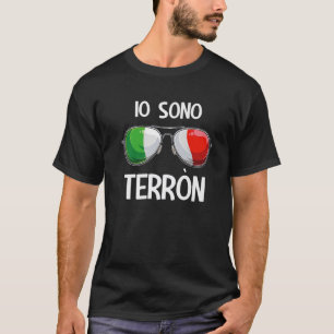 Italiaanse Funny Italië Slang Italia Pun Io Sono T-shirt