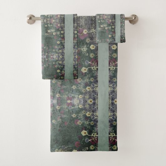 Italiaanse Gothic Floral Bad Handdoek (Insitu)