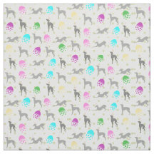 Italiaanse Greyhound Easter Joann Fabric, Gekke Ig
