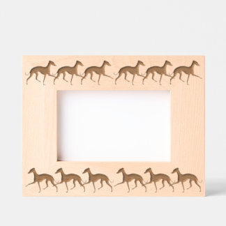 Italiaanse Greyhound Gegraveerde Lijstjes