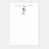 Italiaanse Greyhound Heart Mam Post-it® Notes (Voorkant)