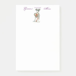 Italiaanse Greyhound Heart Mam Post-it® Notes