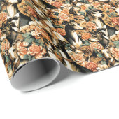  Italiaanse Greyhound Illustratie Cadeaupapier (Rol Hoek)