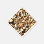 Italiaanse Greyhound Illustratie Servet (Hoek)