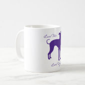 Italiaanse Greyhound Koffiemok (Voorkant links)