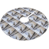 Italiaanse Greyhound Laat Het Sneeuw Kerstmis Kerstboom Rok (Gekanteld)