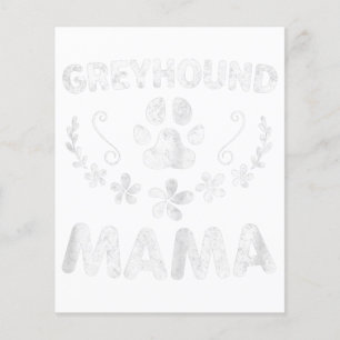 Italiaanse Greyhound Moeder Fun Shirt Voor Vrouwen Flyer