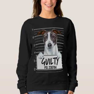 Italiaanse Greyhound Mugshot Guilty Dog Trui