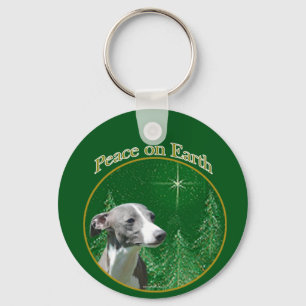 Italiaanse Greyhound Peace Sleutelhanger