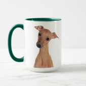 Italiaanse Greyhound Personalized Mug Mok (Links)
