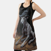 Italiaanse Greyhound pompoenen Halloween eng Schort (Insitu)