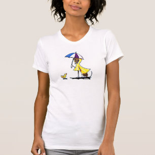 Italiaanse Greyhound Raincoat T-shirt