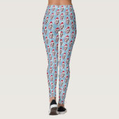 Italiaanse Greyhound Santa Leggings (Achterkant)