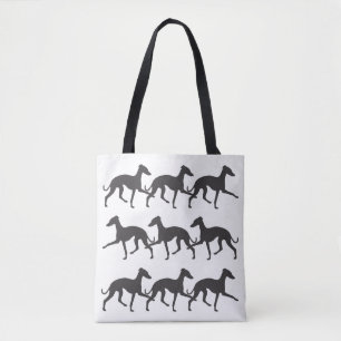 Italiaanse Greyhound Silhouettes Draagtas