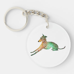 Italiaanse Greyhound Sleutelhanger