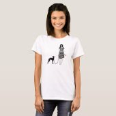 Italiaanse Greyhound T-shirt (Voorkant volledig)