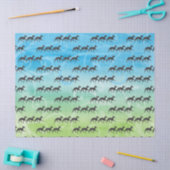 Italiaanse Greyhound Tissuepapier (Craft)