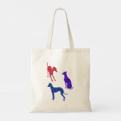 Italiaanse Greyhound Tote Bag (Achterkant)
