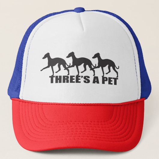 Italiaanse Greyhound Trucker Pet (Voorkant)
