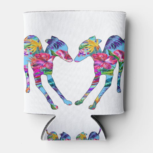 Italiaanse Greyhounds spelen Blikjeskoeler (Voorkant)