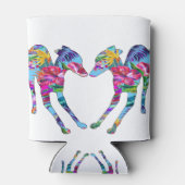 Italiaanse Greyhounds spelen Blikjeskoeler (Achterkant)