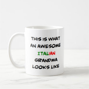 italiaanse grootmoeder , geweldige koffiemok