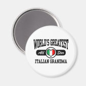 Italiaanse grootmoeder magneet (Voorkant / Achterkant)
