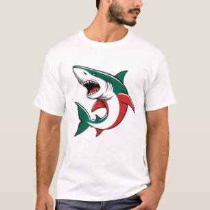 Italiaanse haai t-shirt
