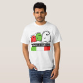 Italiaanse Halloween Ghosts, Fantasmi di Halloween T-shirt (Voorkant volledig)