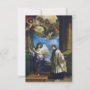 Italiaanse heilige Aloysius Gonzaga Bedankkaart