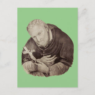 Italiaanse heilige Alphonsus Liguori Briefkaart