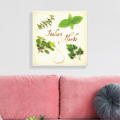Italiaanse Herbs Canvas Art Afdruk (Insitu (Woonkamer))