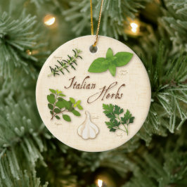 Italiaanse Herbs Ornament