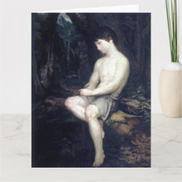 Italiaanse herdersjongen Fijne Kunst Wenskaart Kaart