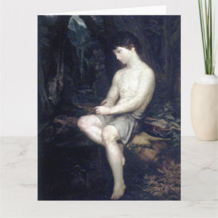 Italiaanse herdersjongen Fijne Kunst Wenskaart Kaart