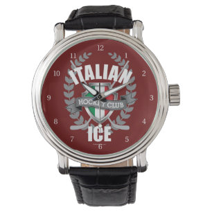 Italiaanse Ice Hockey Wristwatch Horloge