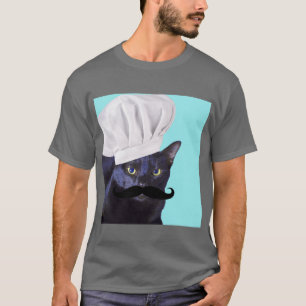 Italiaanse kaak, zwarte kat t-shirt