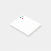 Italiaanse kaart post-it® notes (Schuin)