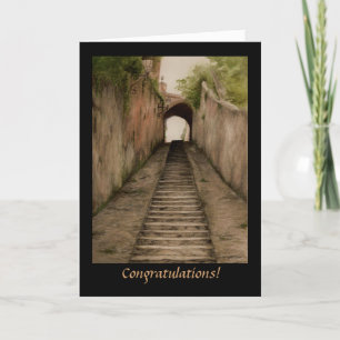 Italiaanse Kaart van het Afstuderen Walkway