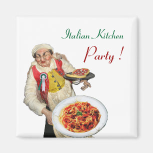 ITALIAANSE KEUKEN ,crème Magneet