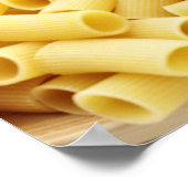 Italiaanse keuken. Deegwaren en tomaten. Poster (Hoek)