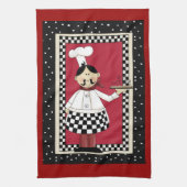 Italiaanse keukenhanddoek voor de Chef (Verticaal)