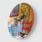 ITALIAANSE KITCHEN IN FLORENCE GROTE KLOK (Hoek)