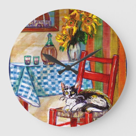 ITALIAANSE KITCHEN IN FLORENCE GROTE KLOK (Voorkant)