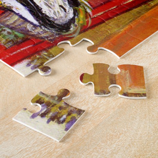 ITALIAANSE KITCHEN IN FLORENCE LEGPUZZEL (Zijkant)