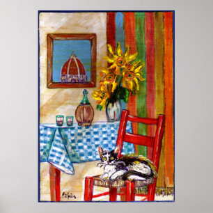 ITALIAANSE KITCHEN IN FLORENCE POSTER