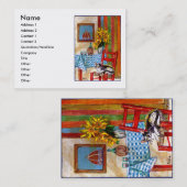 ITALIAANSE KITCHEN IN FLORENCE VISITEKAARTJE (Voorkant / Achterkant)