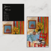 ITALIAANSE KITCHEN IN FLORENCE VISITEKAARTJE (Voorkant / Achterkant)