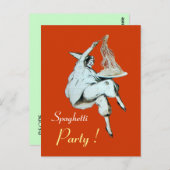 ITALIAANSE KITCHEN, RESTAURANSE ONTVANGER BRIEFKAART (Voorkant / Achterkant)